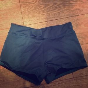 Teal athletic shorts